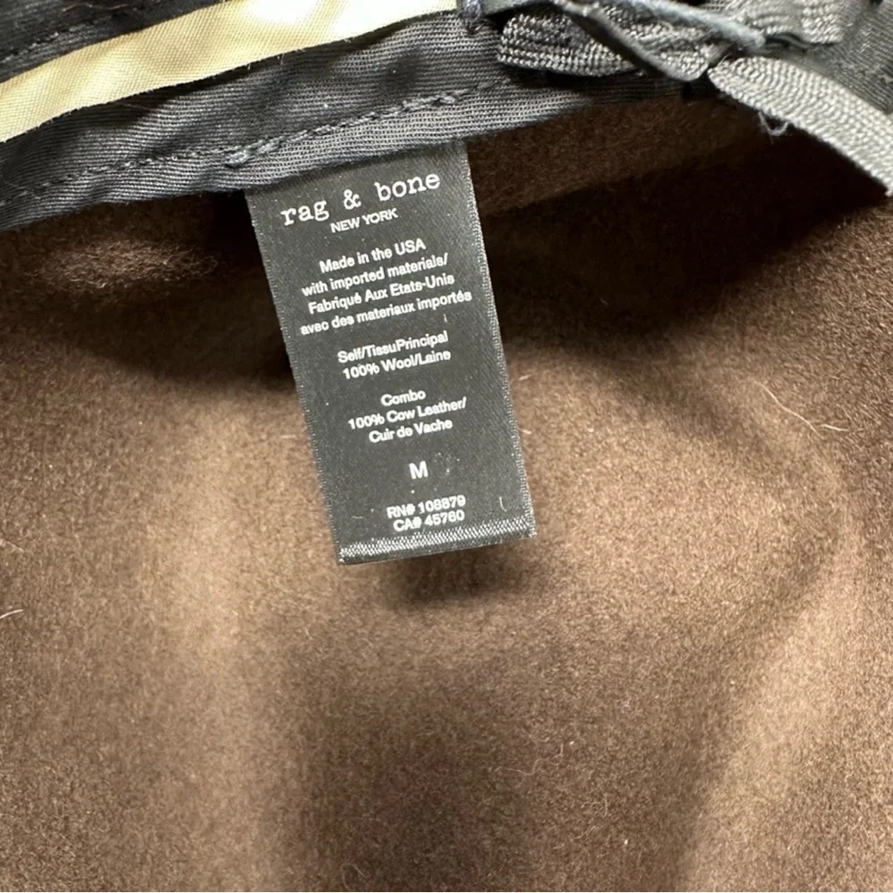 RAG & BONE Brown Melange Hat NWT in Medium - Picture 4 of 7